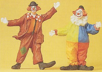 Preiser 45102 - Clown Figure Set