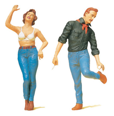 Preiser 45127 - Couple In Jeans