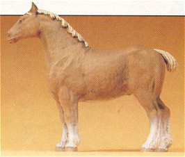 Preiser 47024 - Belgian horse