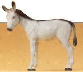 Preiser 47040 - Donkey standing