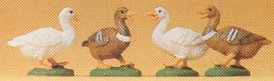 Preiser 47077 - Ducks                  4/