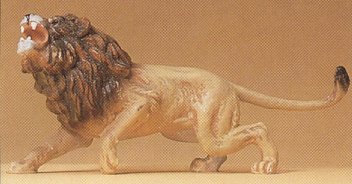 Preiser 47504 - Lion attacking