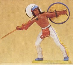 Preiser 54609 - Indian throwing spear