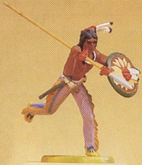 Preiser 54611 - Indian warrior running