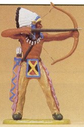 Preiser 54613 - Indian chief w/bow