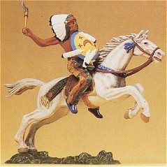 Preiser 54650 - Indian chief on horse