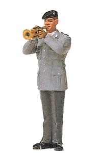 Preiser 64358 - Musician w/Trumpet Unpnt
