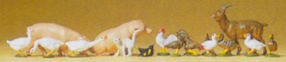 Preiser 75014 - Set of small animals