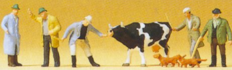 Preiser 75021 - Cattle handlers