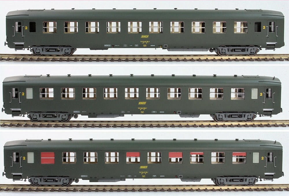 REE Modeles MB-136S1 - Exclusive French Le Train Blue Pullman Orient  Express Set A