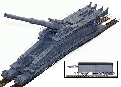 REI REI300 - Giganten Dora Railway Gun