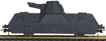 REI REI521 - Riveted Single Trapezoid Turret Artillery Car 