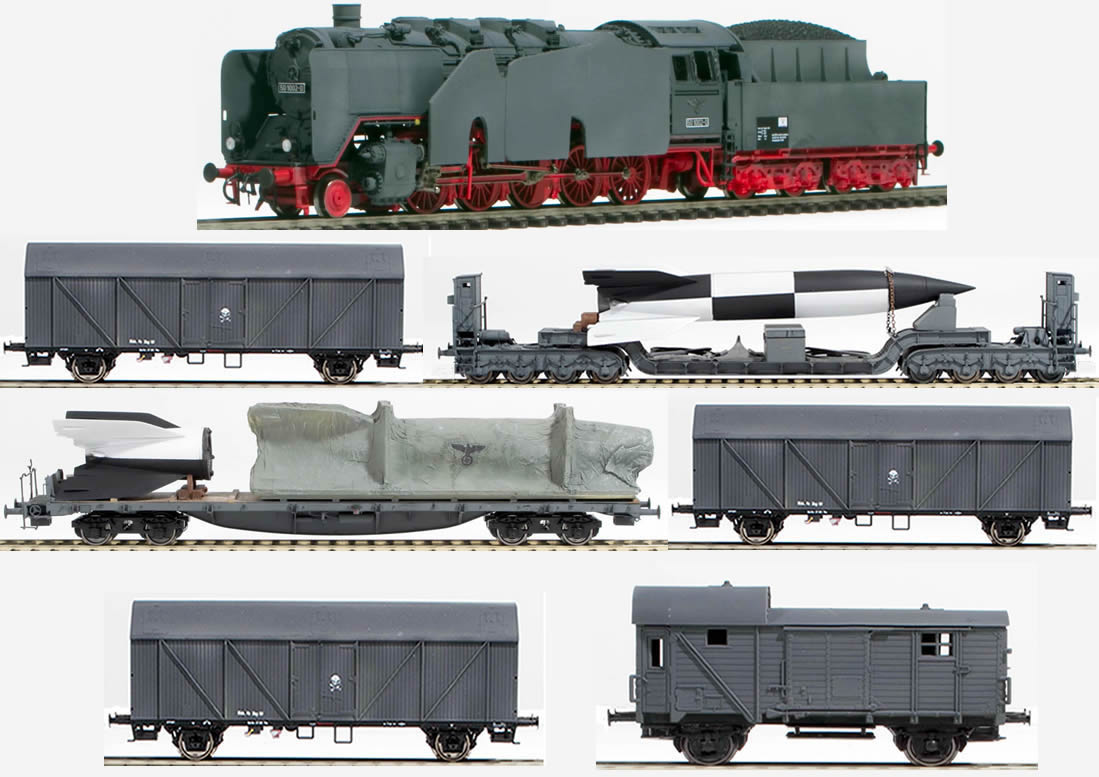 ho scale german ww2 trains
