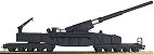 German 10 Axle Bruno Railway Gun