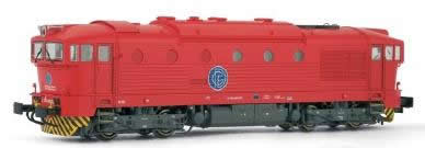 Rivarossi 2198 - Diesel Locomotive D753.058 DG livery “DEL FUNGO GIERA” FS