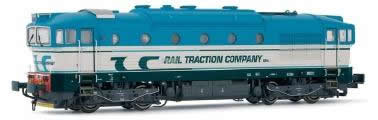 Rivarossi 2200 - Diesel Locomotive 753.732 RT livery Rail Traction Company FS