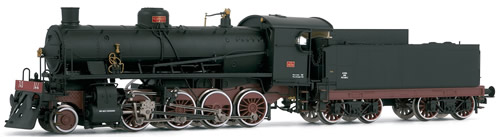 Rivarossi 2240 - Steam locomotive Gr.740.144 with big snow plough FS