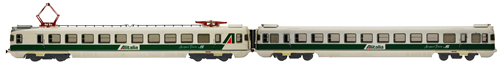 Rivarossi 2353 -  Electric railcar ALe 601, and trailer Ale 601 in Alitalia livery   FS