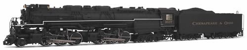 Rivarossi 2356 - USA Steam Locomotive of the Chesapeake & Ohio (DCC Sound Decoder)