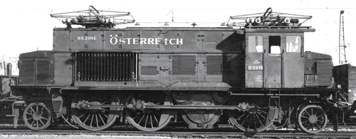 Rivarossi 2377 - Austrian Electric Locomotive Class E 33 19 of the ÖBB