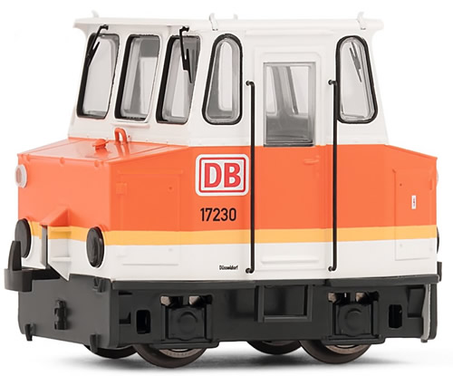 Rivarossi 2378 -  Accumulator shunting locomotive, livery   17230 white/orange DB AG