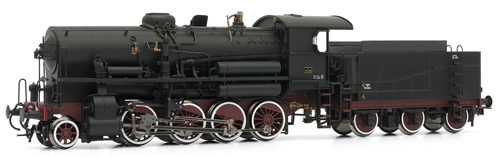 Rivarossi 2384 - Italian Steam locomotive Class Gr741 205 of the FS