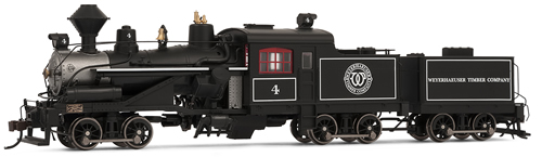 Rivarossi 2413 - USA Steam Locomotive Weyerhauser Timber Company #4
