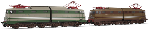 Rivarossi 2431 - Italitan Electric Locomotive Set Class E.645.076 and E 646 138 of the FS