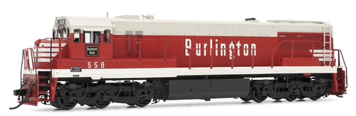 Rivarossi 2530 - General Electric U25C Diesel Locomotive 558 of the Chicago, Burlington & Quincy