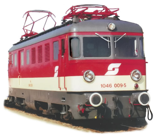 Rivarossi 2543 - Austrian Electric Locomotive, Class 1046, 1st Series, “Valousek-Design” of the OBB