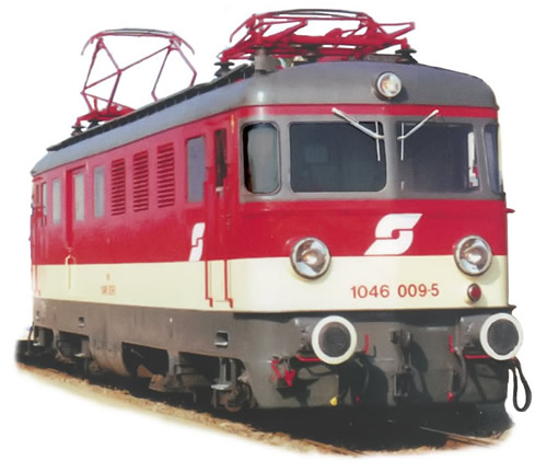 Rivarossi 2544 - Austrian Electric Locomotive, Class 1046, 1st Series, “Valousek-Design” of the OBB