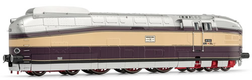 Rivarossi 2601 - German Streamlined highspeed Steam Locomotive 61 002 of the DRB (Sound Decoder)