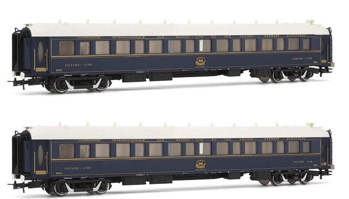 Rivarossi 4144 - CIWL Set x 2 sleeping coaches “Venice-Simplon-Orient-Express“