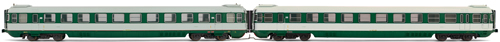 Rivarossi 4153 - Set x 2 coach dummy units Le 601 021 and Le 481 004 in original livery   FS