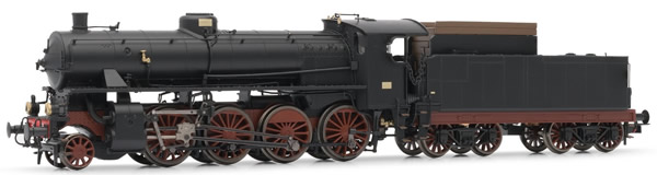 Rivarossi HR2458 - Italian steam locomotive Gr.744 of the FS; with Walschaerts gear; DC Digital with Sound