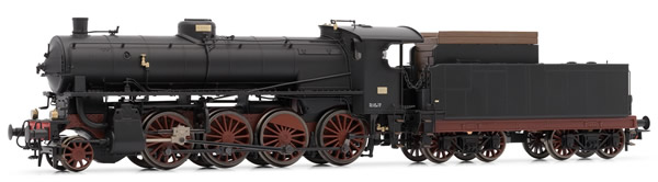 Rivarossi HR2460 - Italian steam locomotive Gr.744 of the FS; with Caprotti gear and DC Digital with Sound