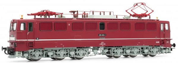 Rivarossi HR2545 - German electric locomotive class 251 of the DR; red livery with small white stripe