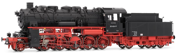 Rivarossi HR2552 - Steam locomotive class 58, DR, epoch IV