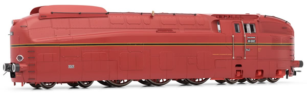 Rivarossi HR2602 - German steam locomotive 61 002 of the DRG in red