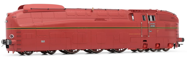 Rivarossi HR2604 - Steam locomotive 61 002, DRG, red livery, AC