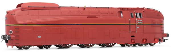 Rivarossi HR2605 - Steam locomotive 61 002, DRG, red, AC Sound