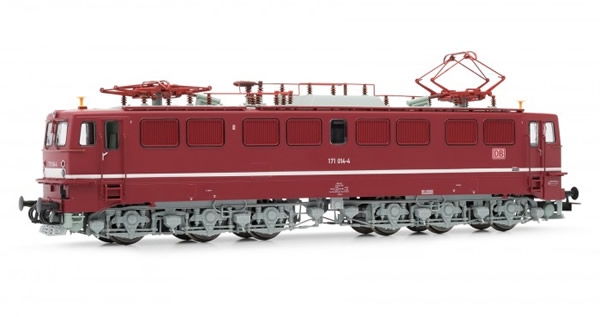 Rivarossi HR2608 - German electric locomotive class 171 of the DB-AG; red livery with small white stripe
