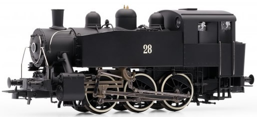 Rivarossi HR2641 - Italian steam locomotive S100 of the FS; ex USATC, black livery