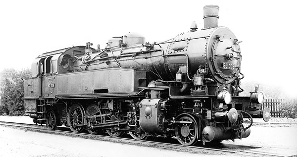 Rivarossi HR2658 - German steam locomotive class 93 of the DRG; DC Digital with Sound