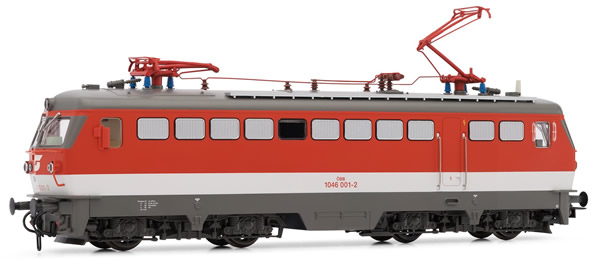 Rivarossi HR2687 - Austrian electric locomotive class 1046 of the ÖBB; rebuilt version, 1046 001-2 DC Digital