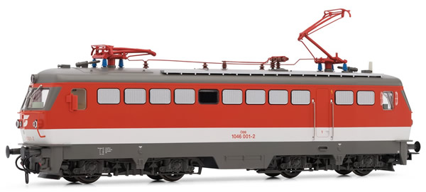 Rivarossi HR2688 - Austrian electric locomotive class 1046 of the ÖBB, rebuilt version, 1046 001-2 AC Digital