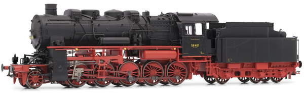 Rivarossi HR2720ACS - German Steam Locomotive Class 58.10-21 of the DRG (Sound Decoder)