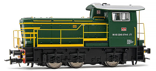 Rivarossi HR2794 - Italian Diesel locomotive class 245 of the FS