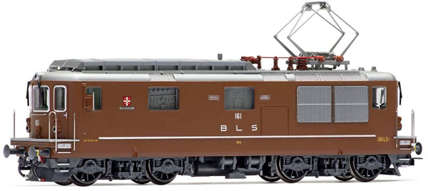 Rivarossi HR2812S - Swiss Electric locomotive Re 4/4 161 Domodossolaof the BLS (DCC Sound Decoder)