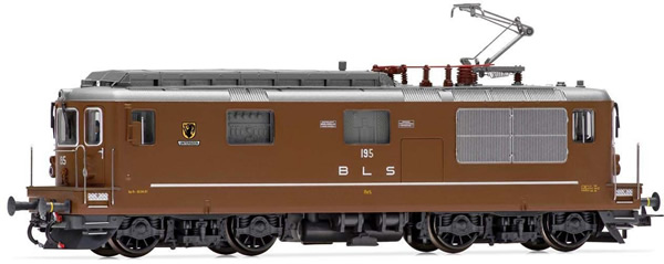Rivarossi HR2814ACS - Swiss Electric locomotive Re 4/4 195 Unterseen of the BLS (Sound Decoder)